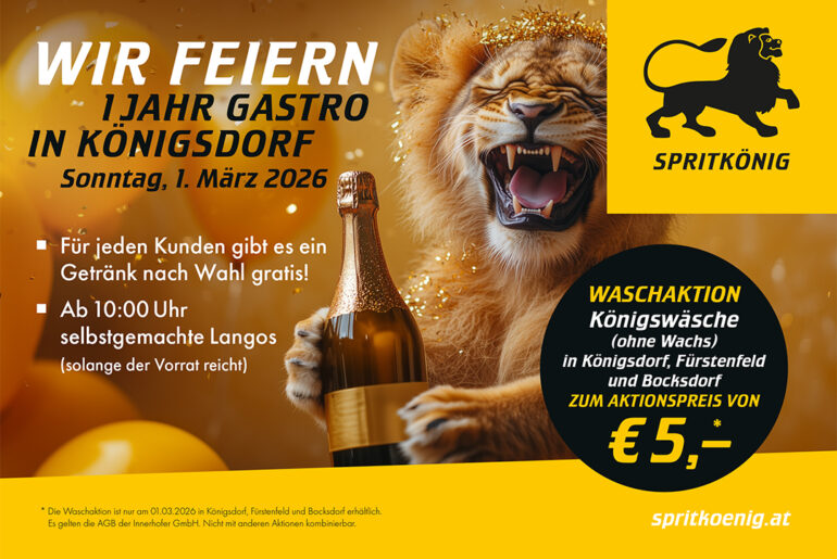 Wir feiern - ein Jahr Königsdorf